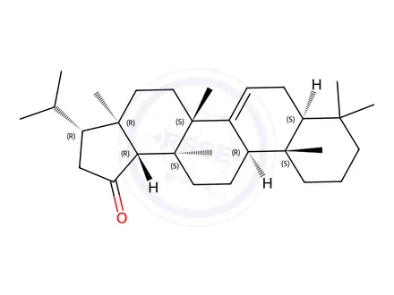 Chemical structure of Fern-7-en-19-one
