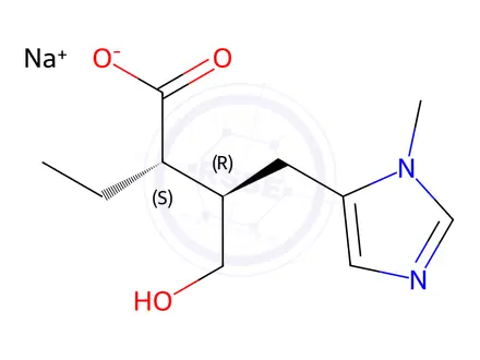 Chemical structure of Pilocarpine Impurity 2 (Pilocarpine EP Impurity B)