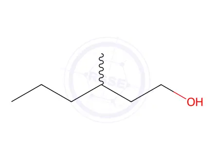 Chemical structure of 3-Methyl-1-hexanol