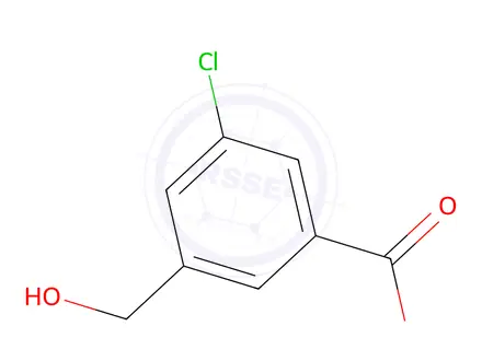 Chemical structure of 3-chloro-5-(hydroxymethyl)benzoic acid