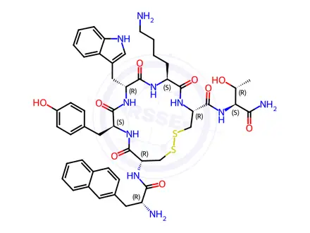 Chemical structure of Lanreotide Impurity 26