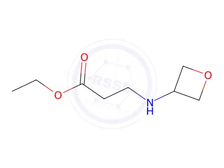 Chemical structure of ethyl 3-[(oxetan-3-yl)amino]propanoate