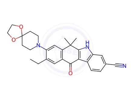 Chemical structure of Alectinib Impurity 11