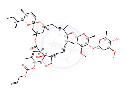 Chemical structure of Abamectin Impurity 11