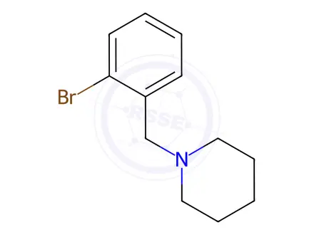 Chemical structure of 1-(2-Bromobenzyl)piperidine