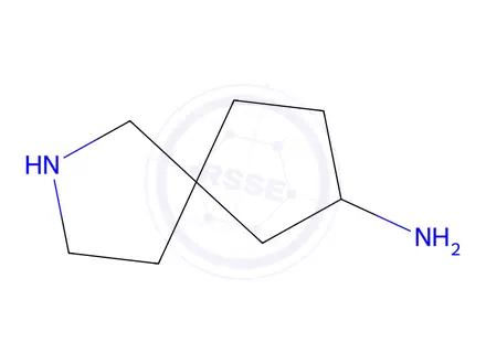 Chemical structure of 2-Azaspiro[4.4]Nonan-7-amine