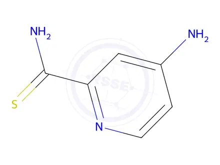 Chemical structure of 4-Aminopyridine-2-carbothioamide