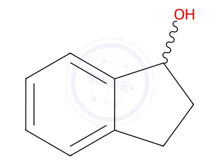 Chemical structure of 1-Hydroxyindan