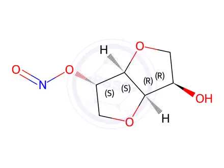 Chemical structure of Isosorbide Dinitrate Impurity 3