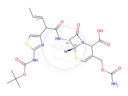 Chemical structure of Cefcapene Impurity 74
