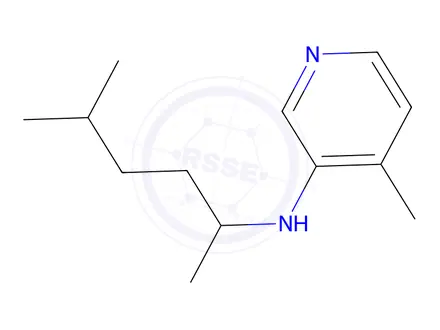 Chemical structure of 4-Methyl-N-(5-methylhexan-2-yl)pyridin-3-amine