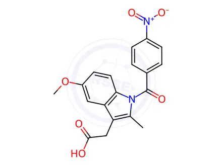 Chemical structure of Zidometacin Impurity 8