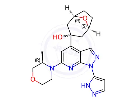 Chemical structure of Camonsertib