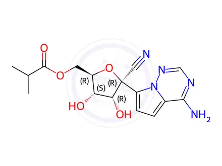 Chemical structure of Obeldesivir