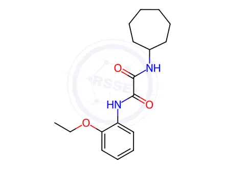 Chemical structure of N1-Cycloheptyl-N2-(2-ethoxyphenyl)oxalamide