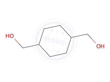 Chemical structure of trans-1,4-Cyclohexanedimethanol