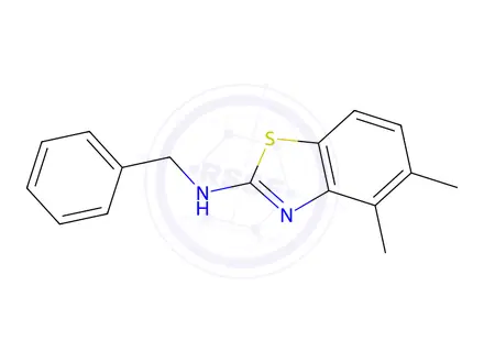 Chemical structure of N-Benzyl-4,5-dimethylbenzo[d]thiazol-2-amine