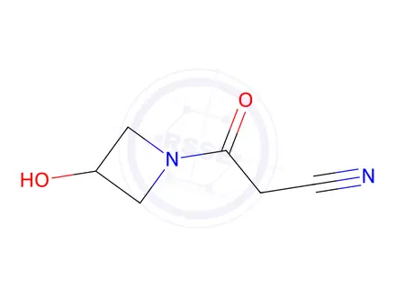 Chemical structure of 3-(3-Hydroxyazetidin-1-yl)-3-oxopropanenitrile