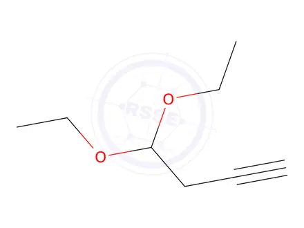 Chemical structure of 1-Butyne, 4,4-diethoxy-