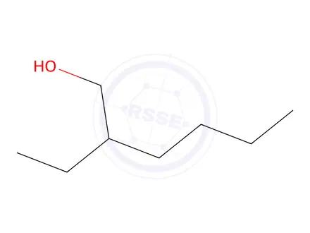 Chemical structure of 1-Hexanol, 2-ethyl-, magnesium salt