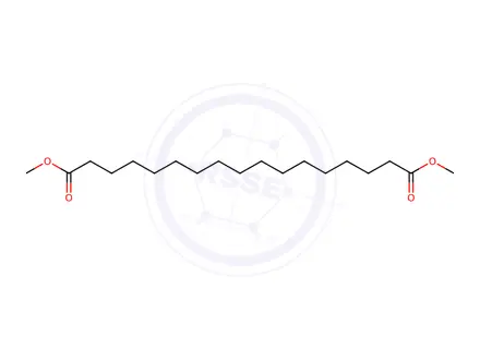 Chemical structure of Dimethyl heptadecanediate