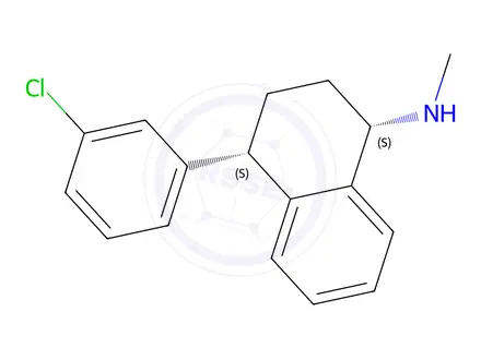 Chemical structure of (1S,4S)-Sertraline EP Impurity D