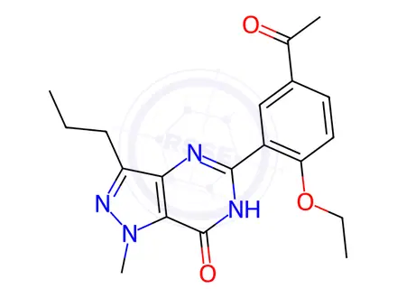 Chemical structure of Gendenafil