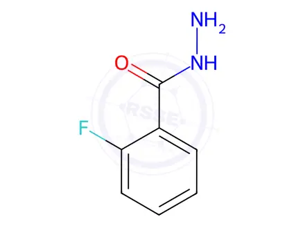 Chemical structure of 2-Fluorobenzohydrazide