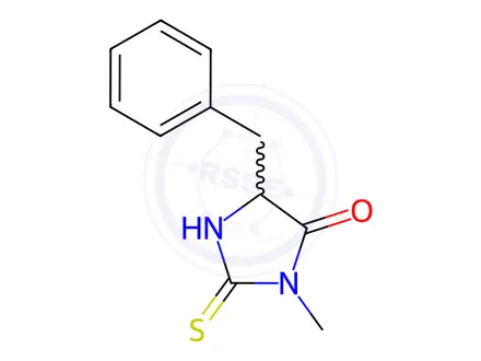 Chemical structure of MTH-DL-PHENYLALANINE