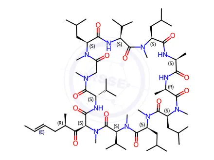 Chemical structure of Valspodar