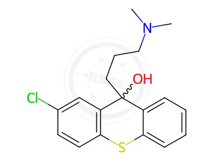 Chemical structure of Chlorprothixene EP Impurity A
