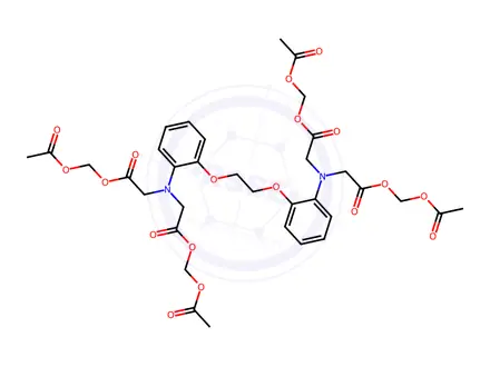 Chemical structure of BAPTA-AM