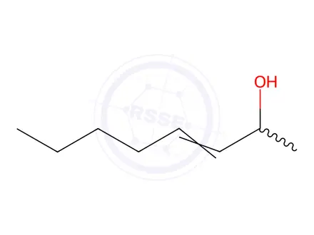 Chemical structure of 3-Octen-2-ol