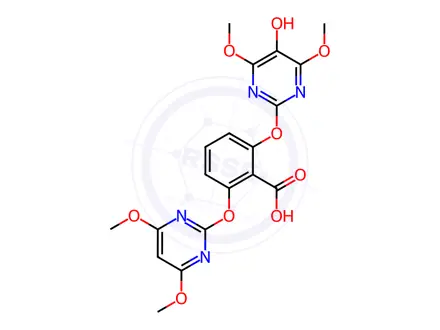 Chemical structure of Bispyribac Impurity 2