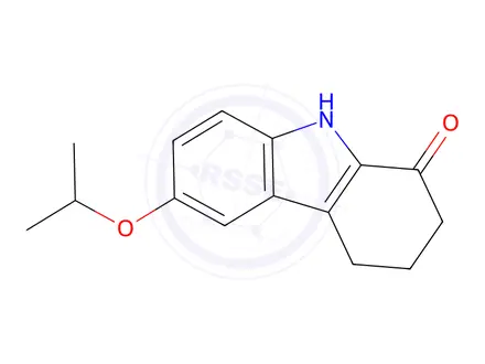 Chemical structure of 6-Isopropoxy-2,3,4,9-tetrahydro-1H-carbazol-1-one