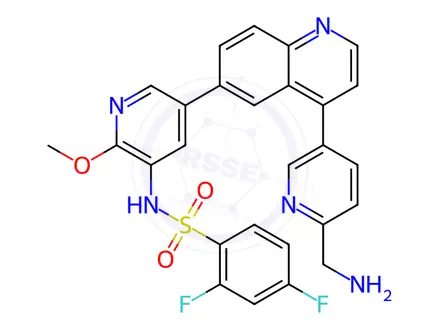 Chemical structure of Omipalisib Impurity 14