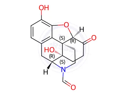 Chemical structure of Naltrexone EP Impurity A