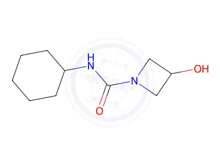 Chemical structure of N-Cyclohexyl-3-hydroxyazetidine-1-carboxamide