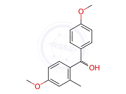 Chemical structure of (4-Methoxy-2-methylphenyl)(4-methoxyphenyl)methanol