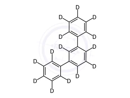 Chemical structure of m-Terphenyl-d14