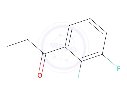Chemical structure of 1-(2,3-Difluorophenyl)propan-1-one