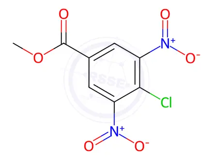 Chemical structure of Methyl 4-chloro-3,5-dinitrobenzoate