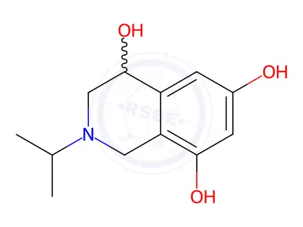 Chemical structure of Orciprenaline Sulfate EP Impurity A