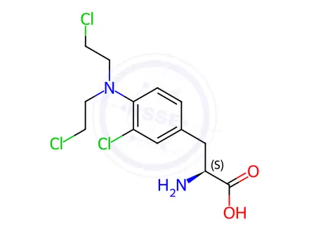 Chemical structure of Melphalan EP Impurity F