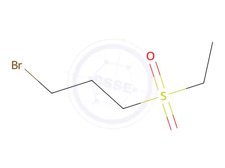 Chemical structure of 1-bromo-3-(ethanesulfonyl)propane