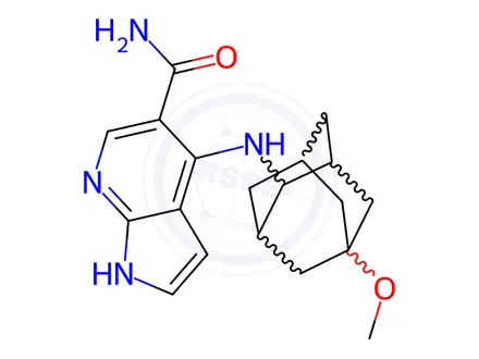 Chemical structure of Peficitinib Impurity 12
