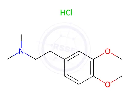 Chemical structure of Verapamil EP Impurity C (hydrochloride)