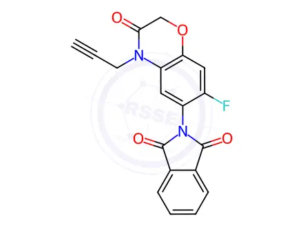 Chemical structure of Flumioxazin Impurity 2