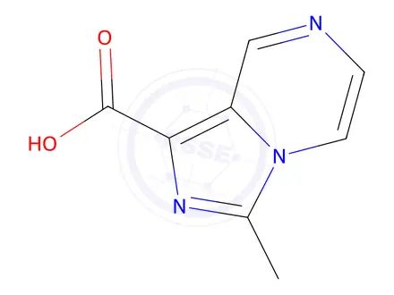 Chemical structure of 3-Methylimidazo[1,5-a]pyrazine-1-carboxylic acid