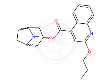 Chemical structure of KF 17643